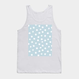 Floral millefleur pattern Tank Top